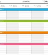 Image result for Free Printable Weekly Calendar Templates