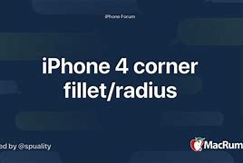 Image result for iPhone 4 Radius Corner