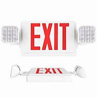 Image result for Emergency Exit Lights with Battery Backup