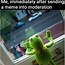 Image result for funny frogs meme kermit