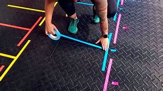 Image result for Gym Floor Tape