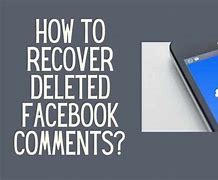 Image result for Recover Deleted Facebook Post