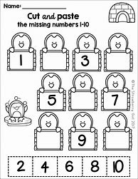 Image result for Math Worksheets Kindergarten Activity