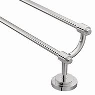 Image result for Chrome Double Towel Bar