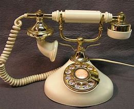 Image result for Vintage Silver Phone