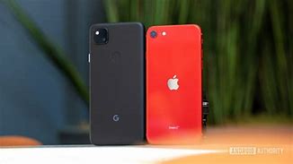 Image result for Size Comparison Apple 5Se and Pixel 4