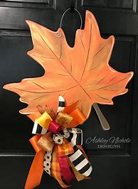 Image result for Fall Fabric Door Hangers