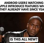 Image result for Android vs Apple Smartphones Funny Meme