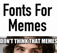 Image result for What Font Is Used for Memes
