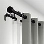 Image result for Extra Short Curtain Rods