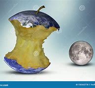 Image result for Earth as an Apple