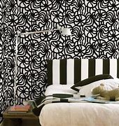 Image result for Black and White Wallpaper for Bedroom