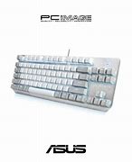 Image result for Asus Gaming Keyboard White