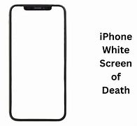 Image result for Black iPhone with White Screen