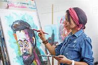 Image result for Lady Painter