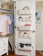 Image result for Over the Closet Door Organizer