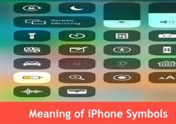 Image result for iPhone Symbols