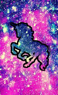 Image result for Rainbow Unicorn with Galaxy Backround