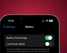 Image result for iPhone Battery Percentage Feature