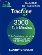 Image result for TracFone 3000 Minutes Cards
