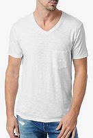 Image result for Men's White Pocket T-Shirts