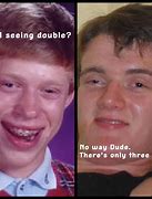 Image result for Bad Luck Brian Recreation