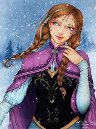 Image result for Frozen Cute Anna Fan Art