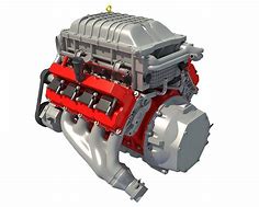 Image result for Supercharged Hemi Engine