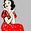 Image result for Disney Princess with Red Dress