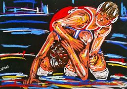 Image result for Abstract Wrestler