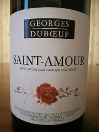 Image result for Georges Duboeuf Saint Amour Cuvee Saint Valentin