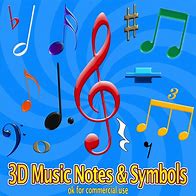 Image result for Music Notes Symbols Clip Art