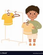 Image result for Kids Clothes Clip Art Hanger