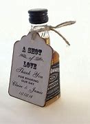 Image result for Mini Liquor Bottles Wedding Favors