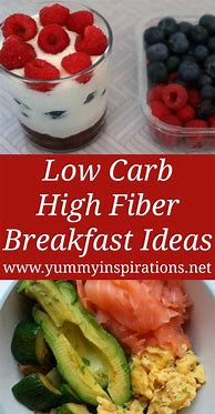 Image result for High-Fiber Low Carb Meals