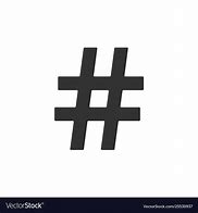 Image result for Hashtag Symbol