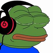 Image result for Frog Meme with Headphones