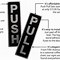 Image result for Push or Pull Door