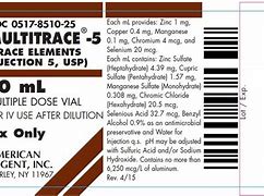 Image result for Multi-Trace 5 10 mL Vials