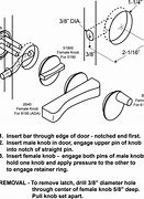 Image result for How to Remove Door Latch Plate
