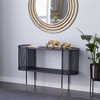 Image result for Metal Console Table