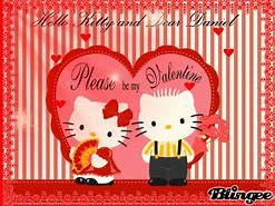 Image result for Well U Be My Valentine Hello Kitty