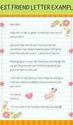 Image result for Letter of My Best Friend