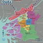 Image result for +Osaka Ward's Map