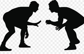 Image result for Silhouette Wrestling One Person