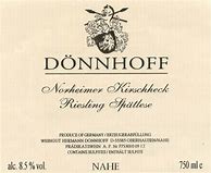 Image result for Donnhoff Norheimer Dellchen Riesling Spatlese