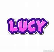 Image result for Lucy Name Logo