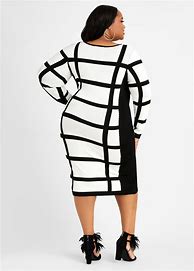 Image result for Ashley Stewart Plus Size Windowpane