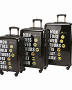 Image result for Emoji Luggage Set