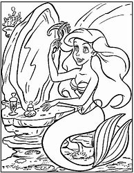 Image result for Little Mermaid Coloring Pages for Kids